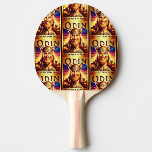 ODIN, MY SPIRIT IN MY HEART. PING PONG PADDLE