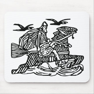 Odin on Sleipnir Mouse Pad