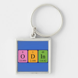 Odin periodic table name keyring