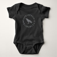 Odin Raven Crow Viking Mythology runes runic