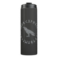 Odin Raven Crow Viking Mythology runes runic