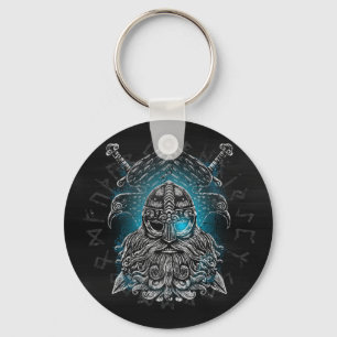 Odin ravens Viking Mythology Valhalla awaits Key Ring