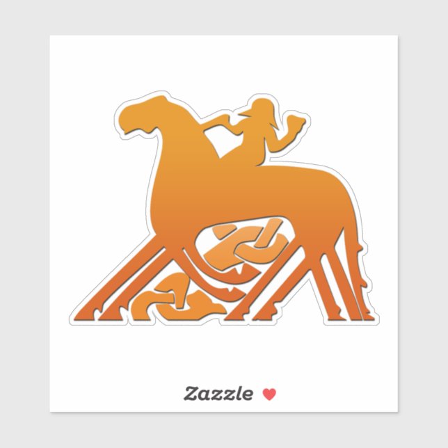 Odin Riding on Sleipner Viking Mythology (Sheet)