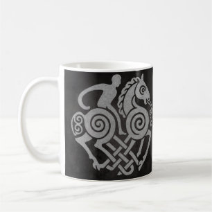 Odin Riding Sleipnir – Norse Mythology Viking Art Coffee Mug