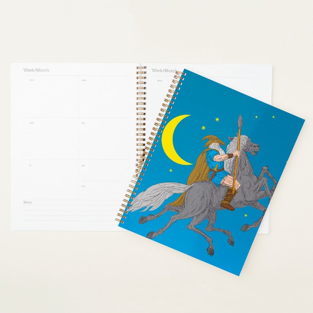 Odin Riding Sleipnir Norse Mythology Viking God  Planner (Creator Uploaded)