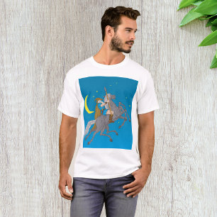 Odin Riding Sleipnir Norse Mythology Viking God T-Shirt
