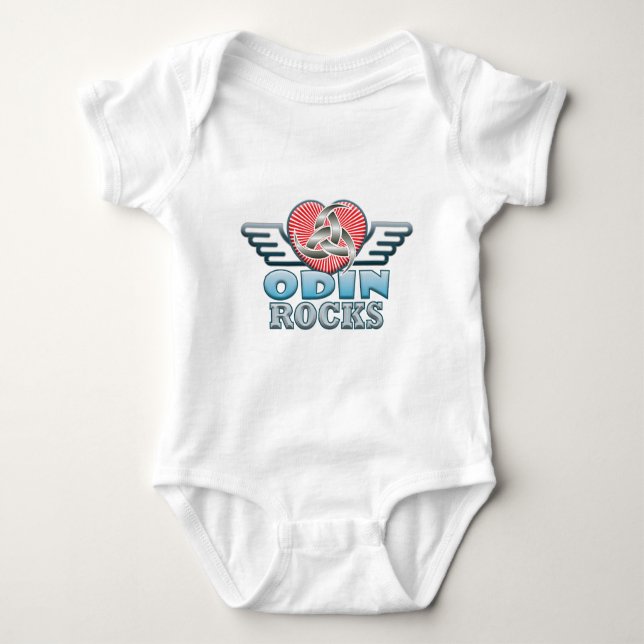 Odin Rocks Baby Bodysuit (Front)