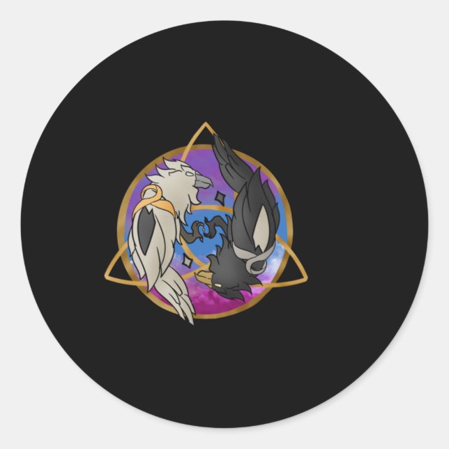 Odin’s Raven Astral Design Sticker  (Front)