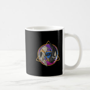Odin’s Raven Astral Design Sticker Coffee Mug