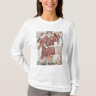 Odin, with his two crows, Hugin and Munin T-Shirt