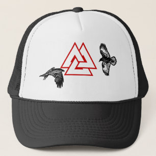 Óðinn Raven Trucker Hat