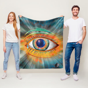 Odin's Eye Fleece Blanket