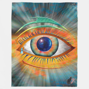 Odin's Eye Fleece Blanket