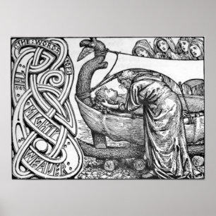 Odin's Last Words to Baldr Poster