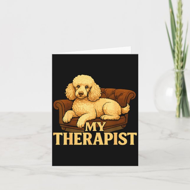 Odle Dog Clothes For Humans, My Therast Odle  Card (Front)