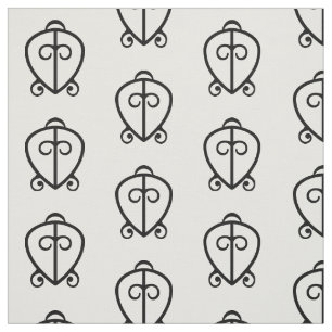 Odo Nnyew Fie Kwan Power of Love Symbol Fabric