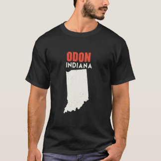 Odon Indiana USA State America Travel Indianan T-Shirt