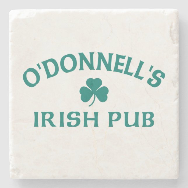 O'Donnell's Irish Pub Stone Coaster (Front)