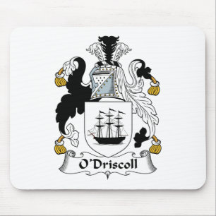 O'Driscoll Family Crest Mouse Pad