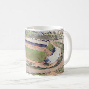 Odsal Stadium, Bradford Aerial Artwork Coffee Mug