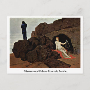 Odysseus And Calypso By Arnold Bocklin Postcard