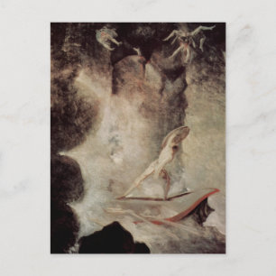 Odysseus In Front Of Scylla And Charybdis Postcard