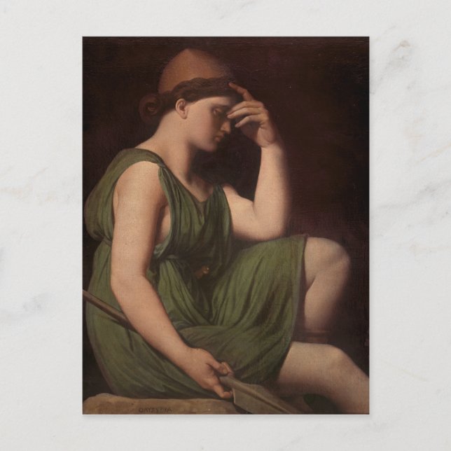 Odysseus, study for the Apotheosis of Homer Postcard (Front)