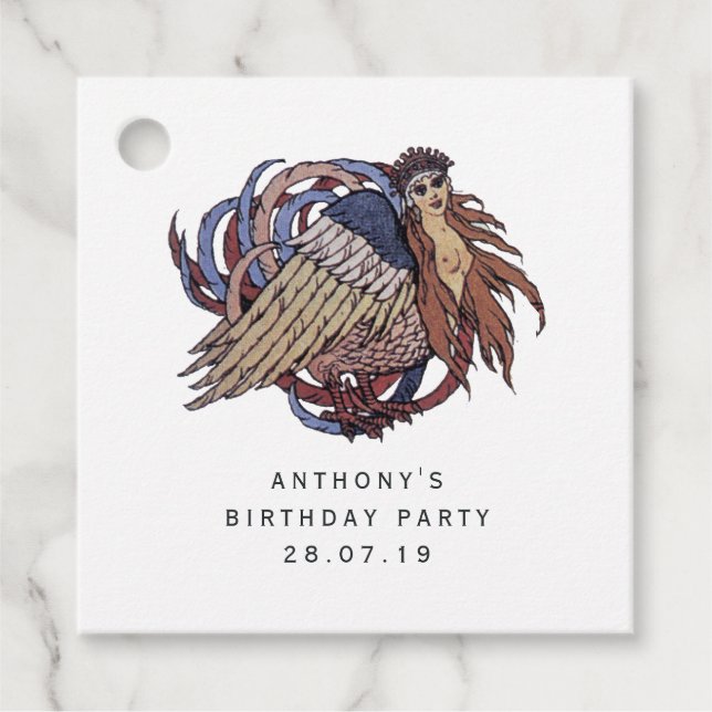 Odyssey Favour Tags (Front)