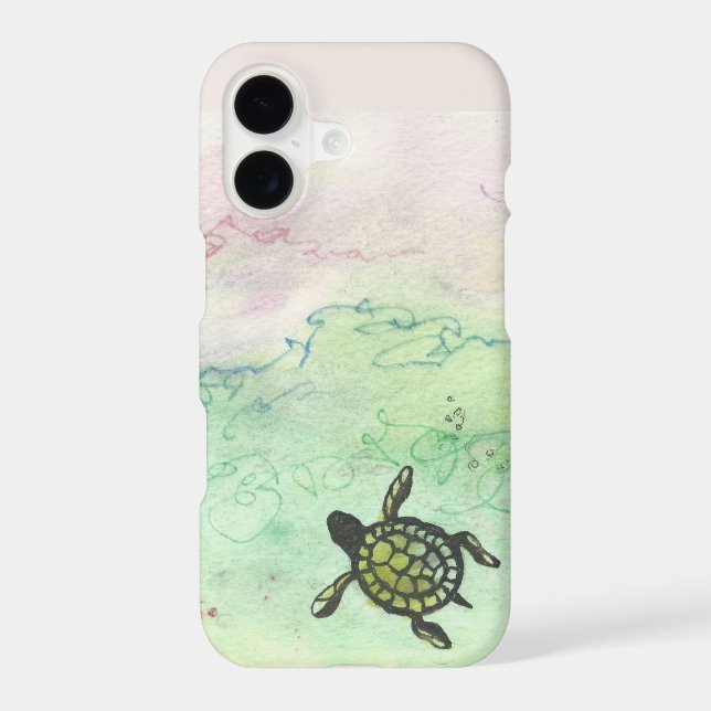 Odyssey Turtle on an iPhone Case (Back)