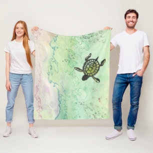 Odyssey Turtle Throw Blanket