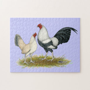 OE Game Blue Silver Wheaten Jigsaw Puzzle