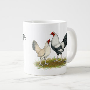 OE Game Blue Silver Wheaten Large Coffee Mug