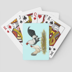 OE Game Blue Silver Wheaten Playing Cards