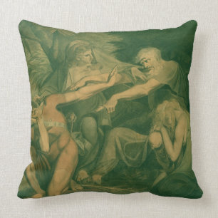 Oedipus cursing his son Polynices - "Go to Ruin, S Cushion