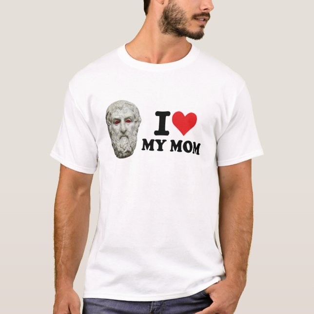 Oedipus "I love my mum" T-Shirt (Front)