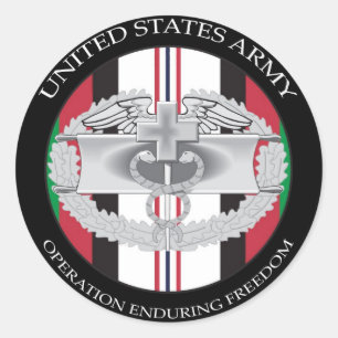 OEF CMB CLASSIC ROUND STICKER