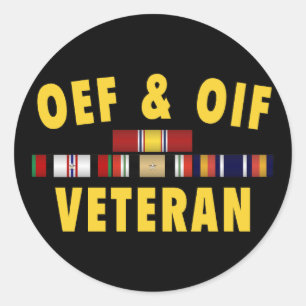 OEF & OIF Sticker