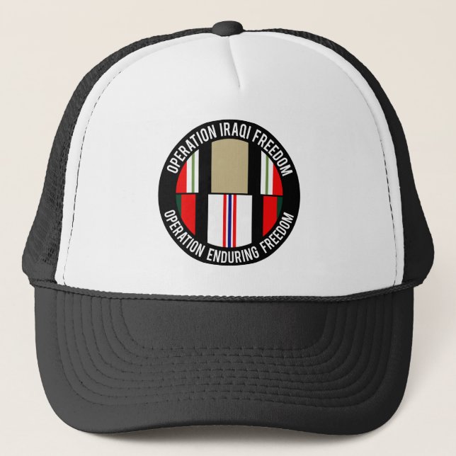 OEF - OIF TRUCKER HAT (Front)