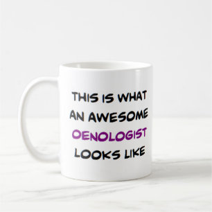 oenologist, awesome coffee mug