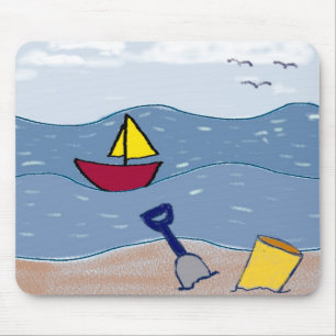 O'er the bounding main mouse pad