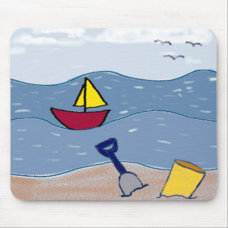 O'er the bounding main mouse pad