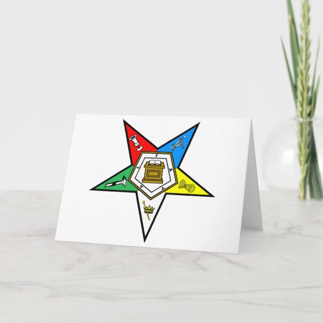 oes_chapter_clear holiday card (Front)