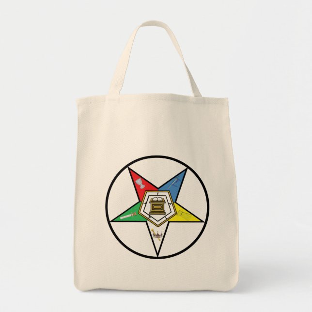 OES CIRCLE Shopping Tote Bag (Front)