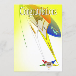 OES Congratulations Invitation