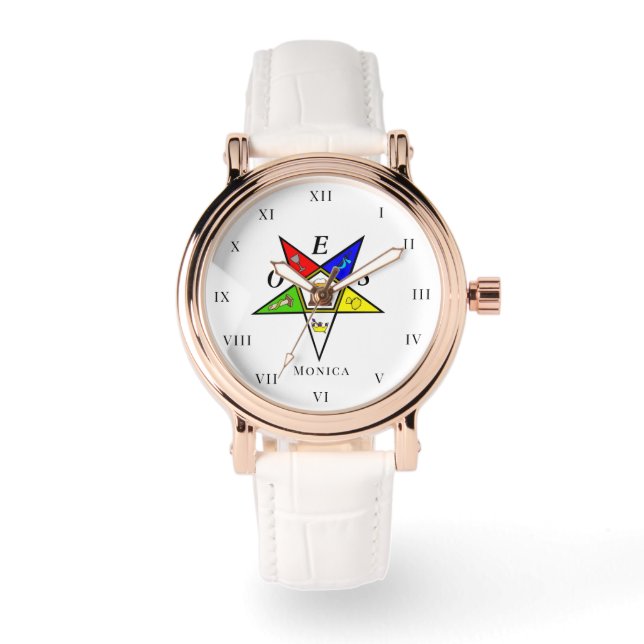 OES Eastern Star Sister Freemason Charity Masonic Watch (Front)