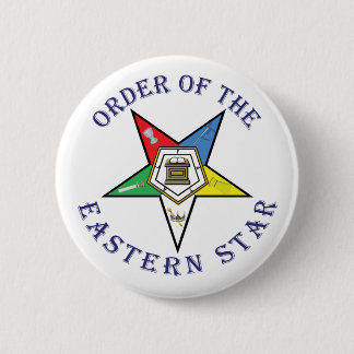 OES LETTERED 6 CM ROUND BADGE