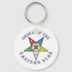 OES LETTERED KEY RING