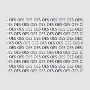 OES Order of the Eastern Star Tissue Paper