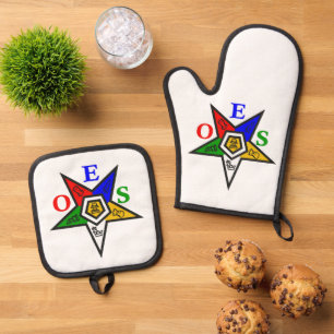 OES OVEN MITT & POT HOLDER SET