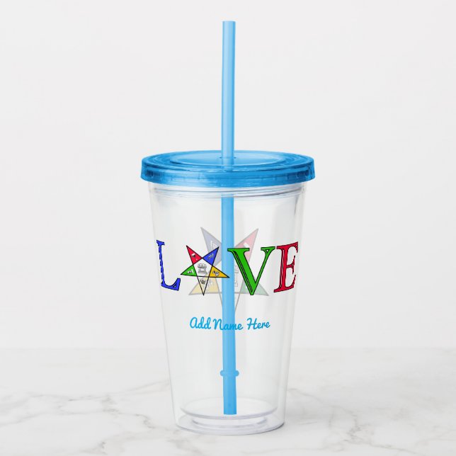 OES Personalise Acrylic Tumbler (Front)